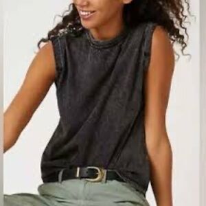 Anthropologie Black Tank Top